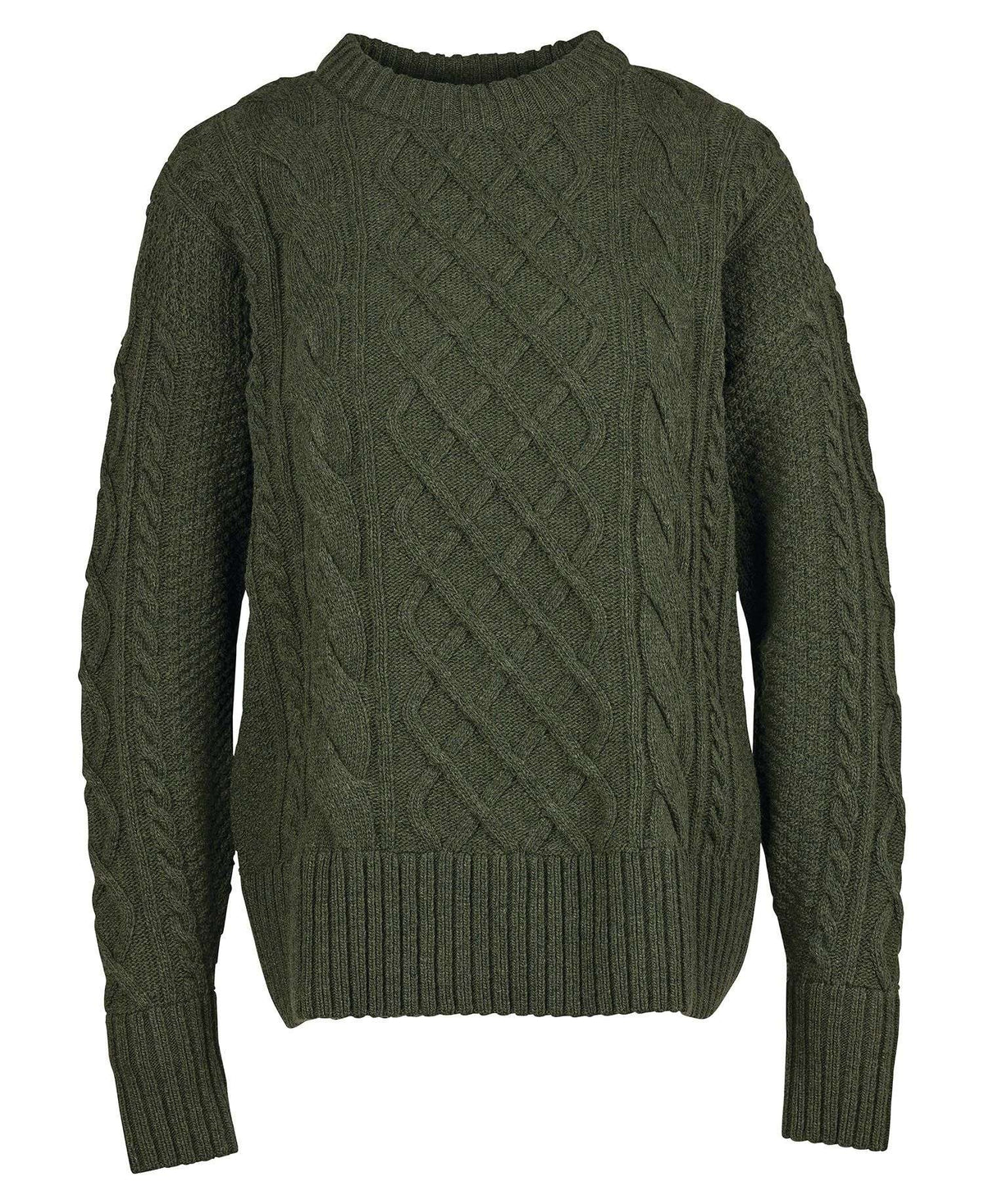 Barbour <br> Ladies Daffodil Knit Olive