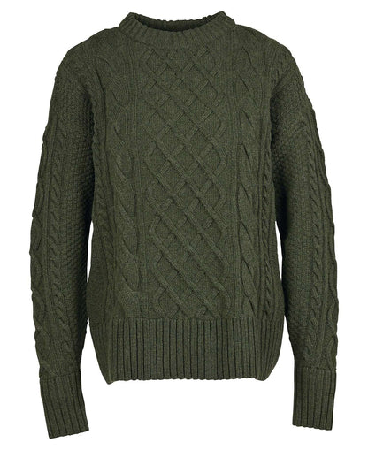 Barbour <br> Ladies Daffodil Knit Olive