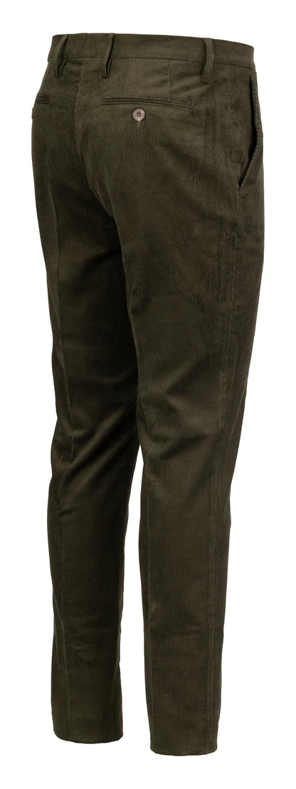Laksen Sporting Barton Corduroy Trousers - Forest