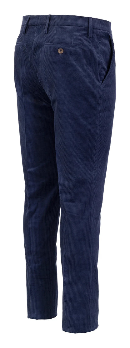 Laksen Sporting Barton Corduroy Trousers - Royal Blue