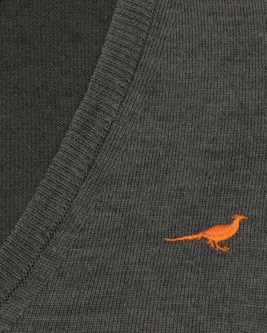 Laksen Sporting <br> Camilla V-Neck Loden Green