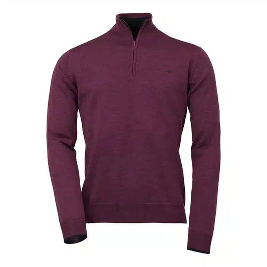 Laksen Sporting <br> Norfolk Zip Neck Heather