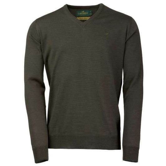 Laksen Sporting <br> Sussex V-neck Olive