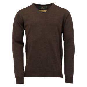 Laksen Sporting <br> Sussex V-Neck Brownie