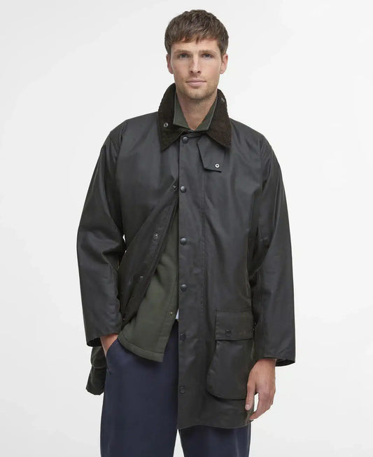 Barbour Northumbria Wax Jacket Olive