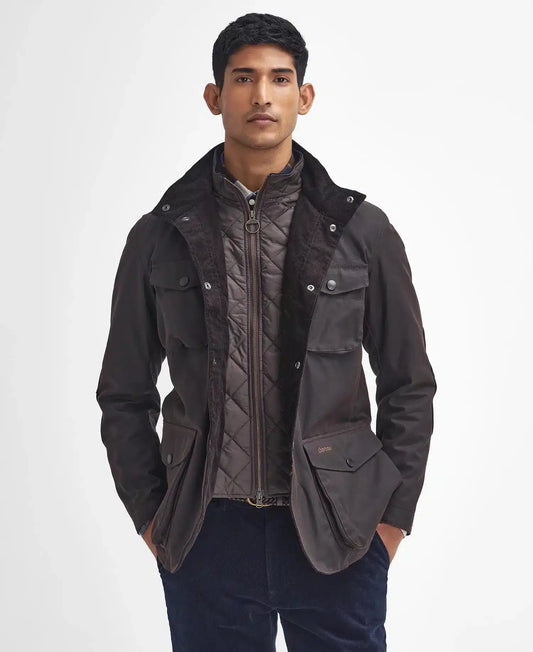 Barbour Ogston Waxed Jacket Rustic