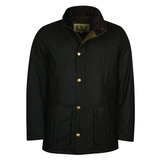 Barbour Hereford Wax Jacket Olive