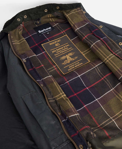 Barbour <br> 40th Anniversary Beaufort Wax Jacket Sage