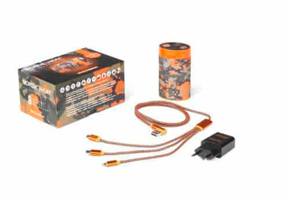 Nordic Heat <br> Handwarmer & Powerbank – 10000mAh – Orange/Camo