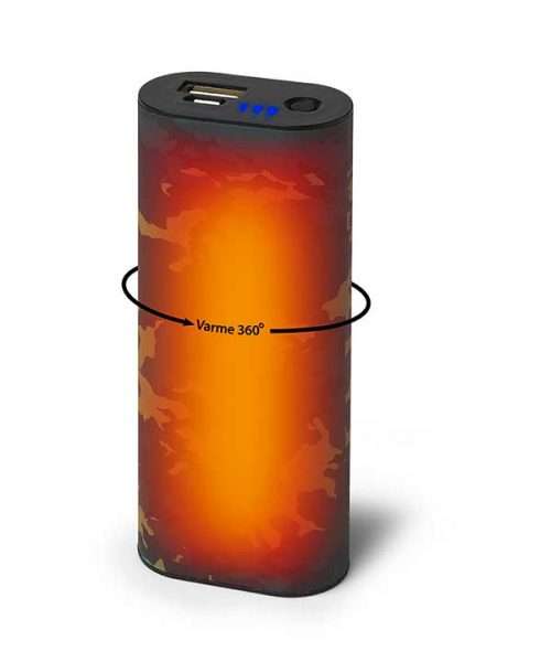 Nordic Heat <br> Handwarmer & Powerbank – 5000mAh – Orange/Camo