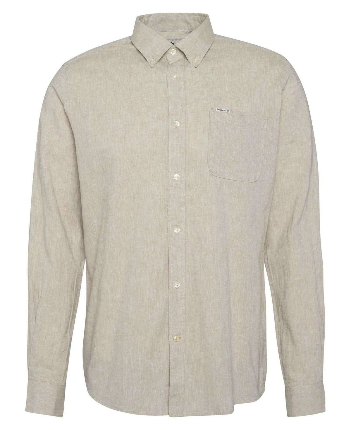 Barbour Nelson Tailored Shirt Stone