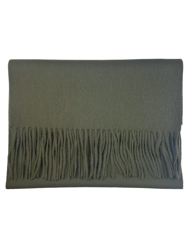 Portia Wool Scarf - Hunter Green