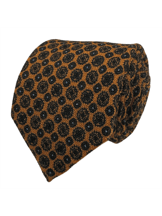 Portia Yellow Wool Tie