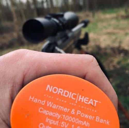 Nordic Heat <br> Handwarmer & Powerbank – 10000mAh – Orange/Camo
