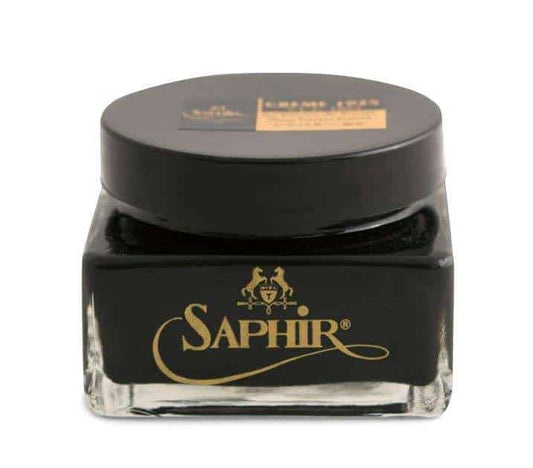 Saphir <br> Shoe Cream No.1 Black 75 ml Glass