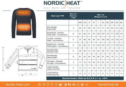 Nordic Heat <br> V7 Base Layer Top