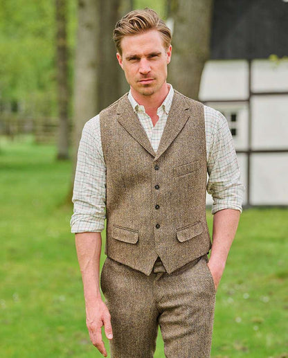 Wellington of Bilmore <br> Wales Vest Country Herringbone