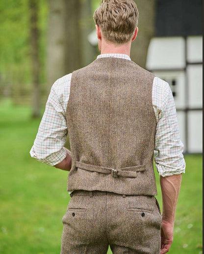 Wellington of Bilmore <br> Wales Vest Country Herringbone