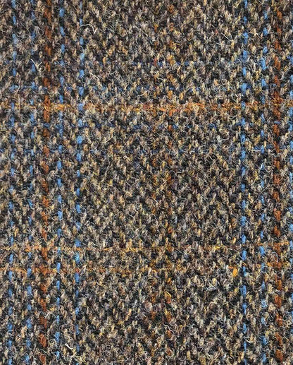 Wellington of Bilmore <br> 631 London Jacket Green-Blue Harris Tweed