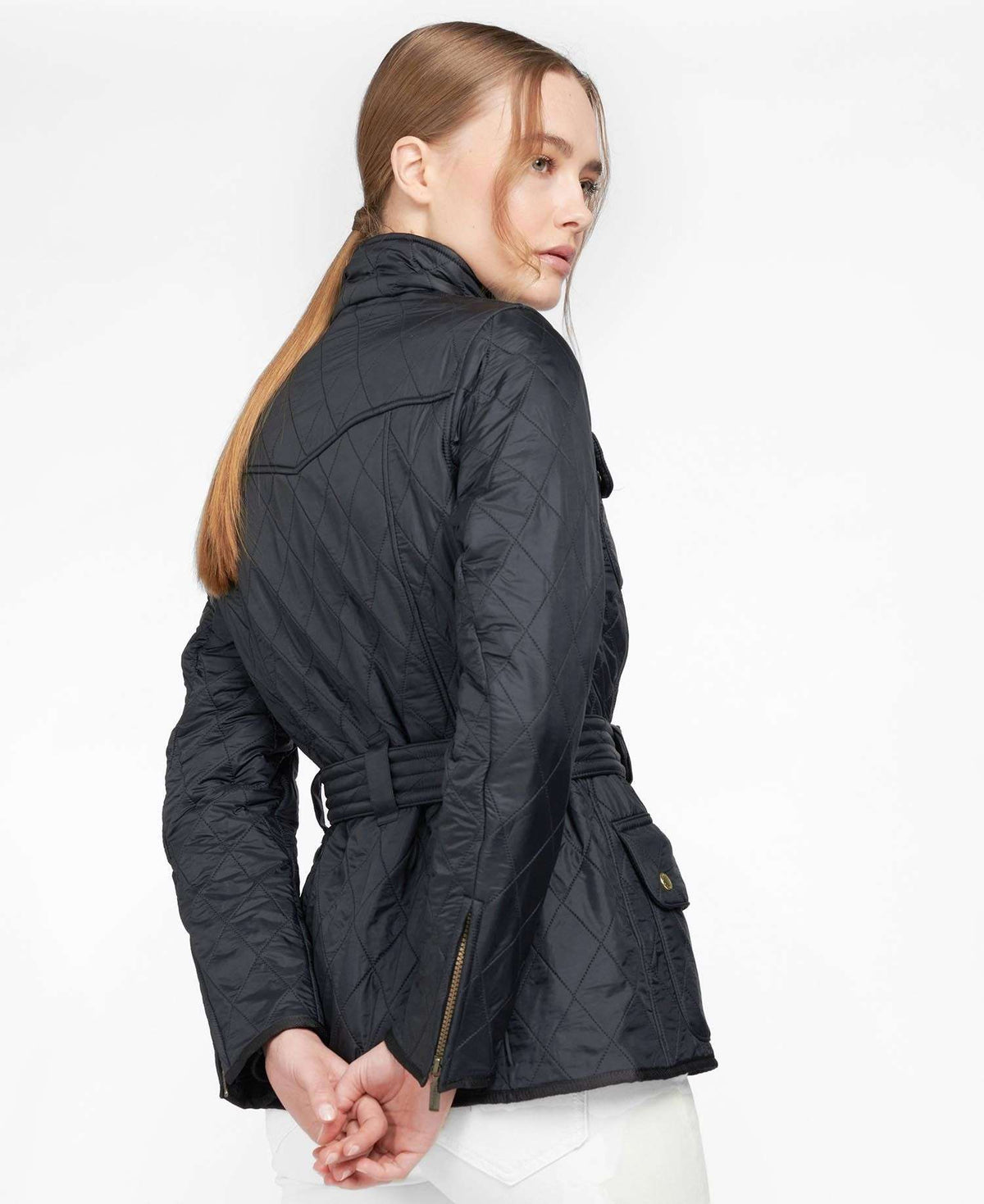 Barbour <br> Women's Internatonal Polarquilt Black