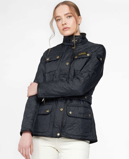 Barbour <br> Women's Internatonal Polarquilt Black