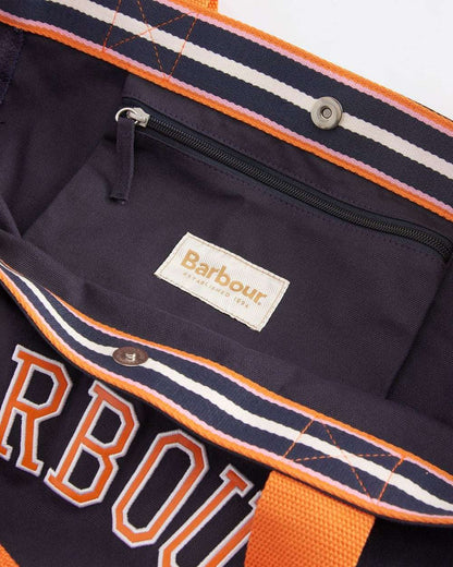 Barbour Holiday Tote Bag Navy