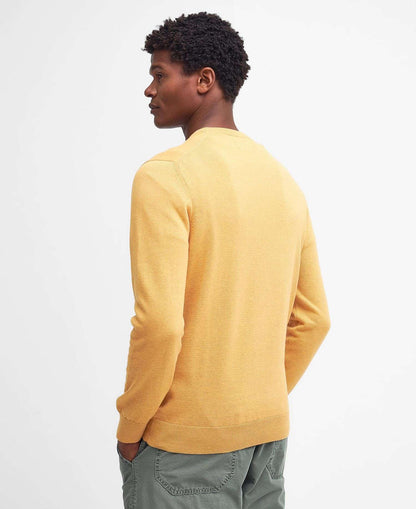Barbour <br> Pima Cotton Crew Honey