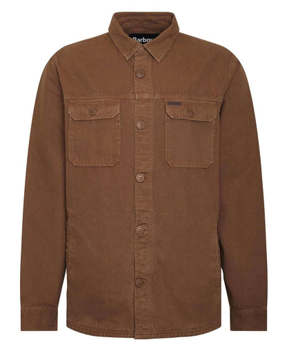 Barbour <br> Swindale Overshirt Dark Sand