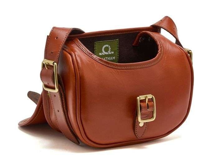 Chatham <br> Leather Cartridge Bag Chestnut