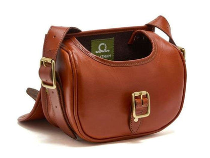 Chatham <br> Leather Cartridge Bag Chestnut