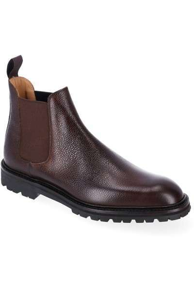 Crockett & Jones <br> Chelsea 11 Dark Brown Scotch Grain
