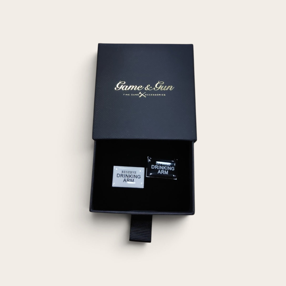 G&G Drinking Arm Cufflinks
