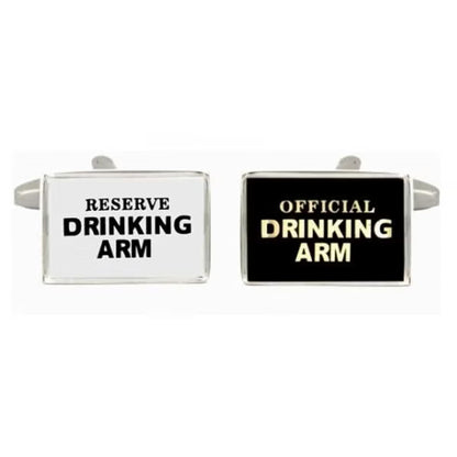 G&G Drinking Arm Cufflinks