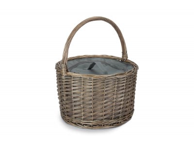 G&G Happy days round picnic cooler basket