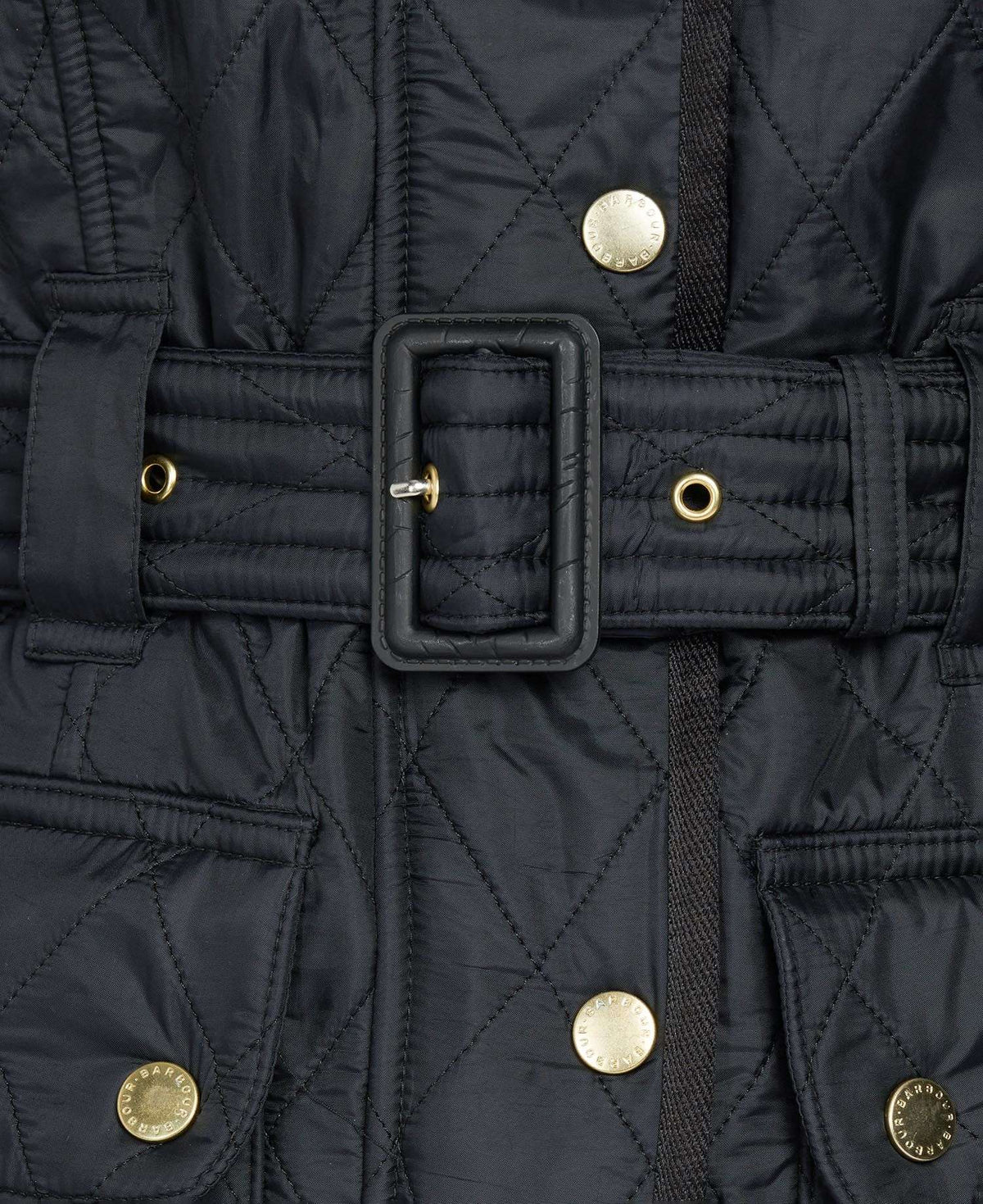 Barbour <br> Women's Internatonal Polarquilt Black