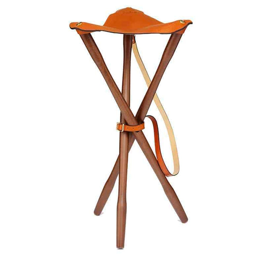 Hunting Stool 80 cm Teak and Oak