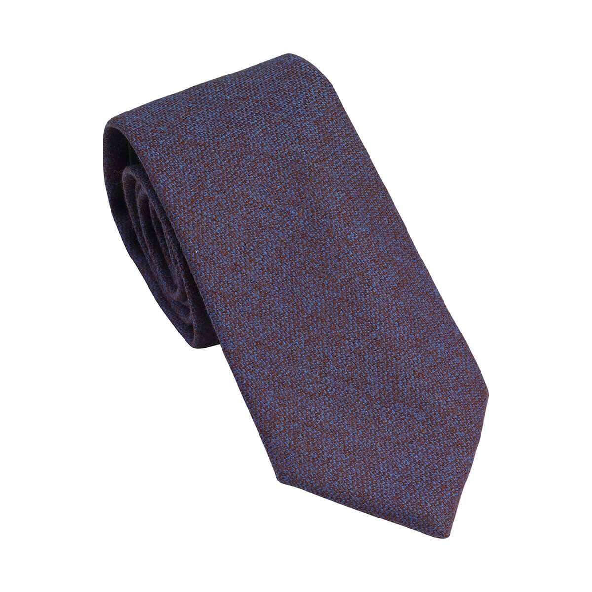 Laksen Sporting <br> Celtic Tweed Tie Brownie/Blue