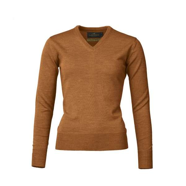 Laksen sporting <br> Carnaby v-neck reddish