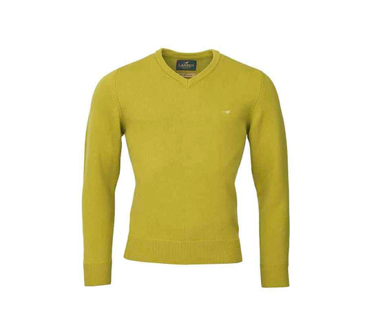 Laksen Sporting <br> Johnston V Neck Khaki