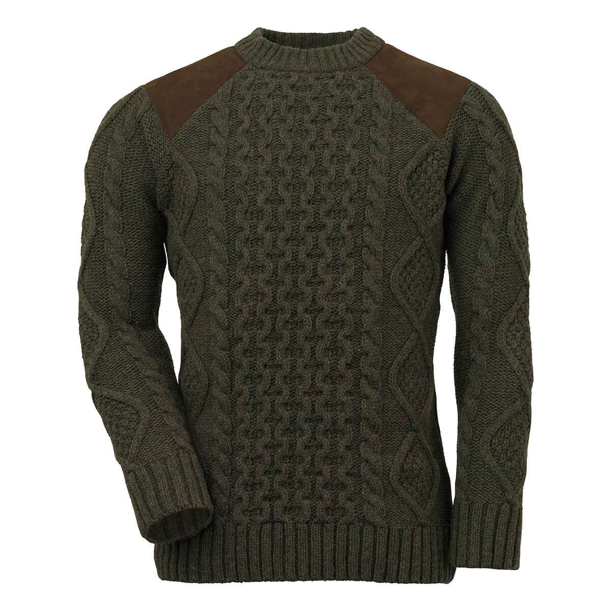 Laksen Sporting >br> Maree Mens cable o-neck
