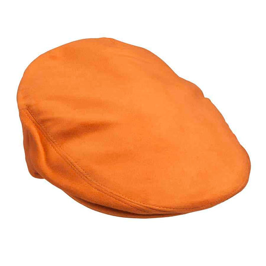 Laksen Sporting <br> Belgravia Flat Cap Blase Orange