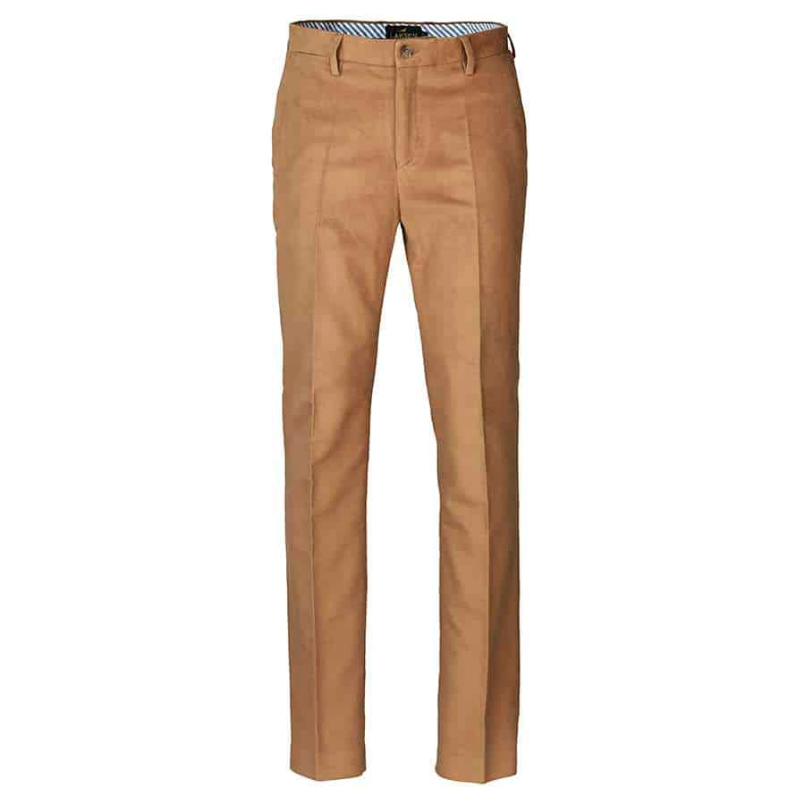 Laksen Sporting <br> Belgravia Moleskin Trousers Camel