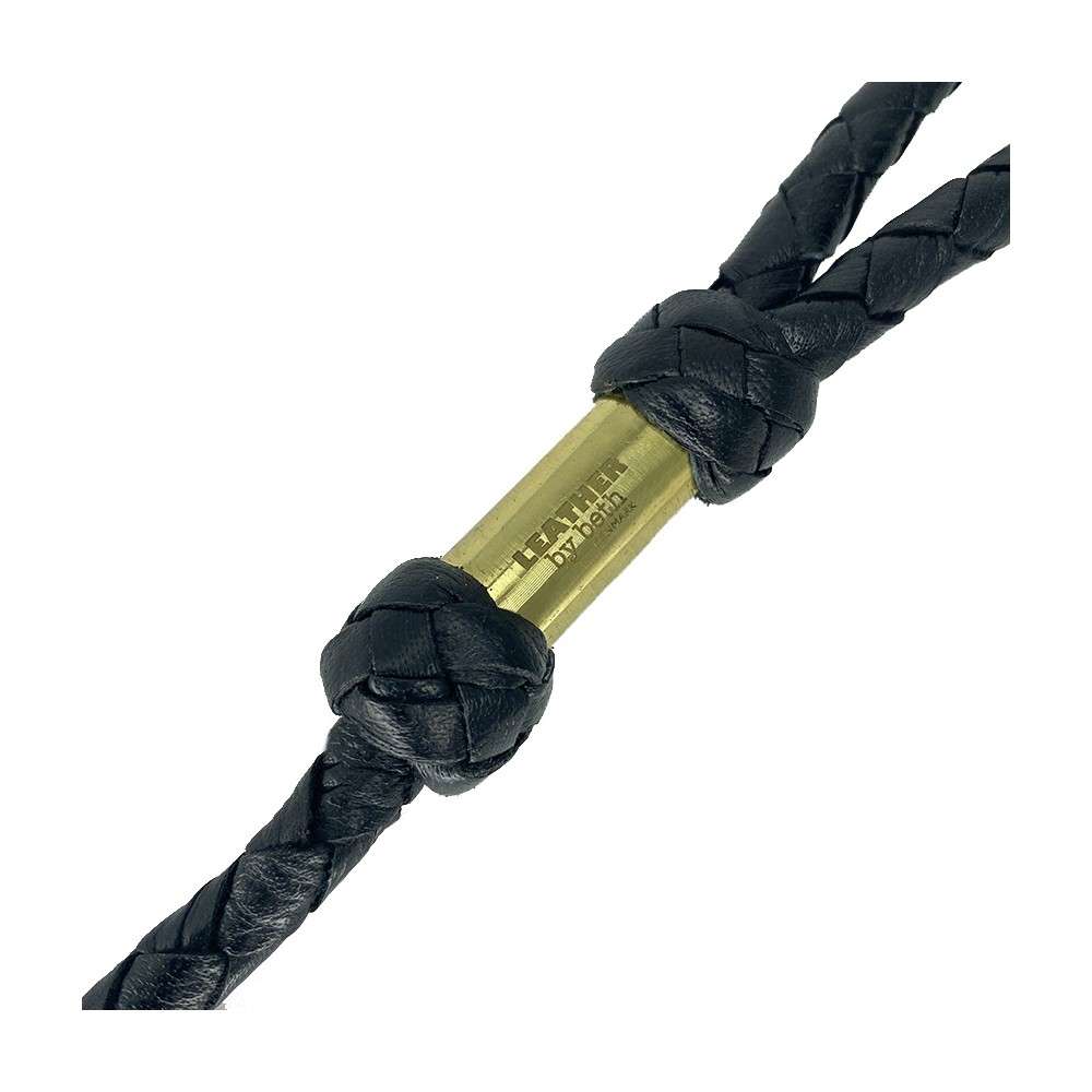Leather by Beth <br> Retrieverline Black150cm