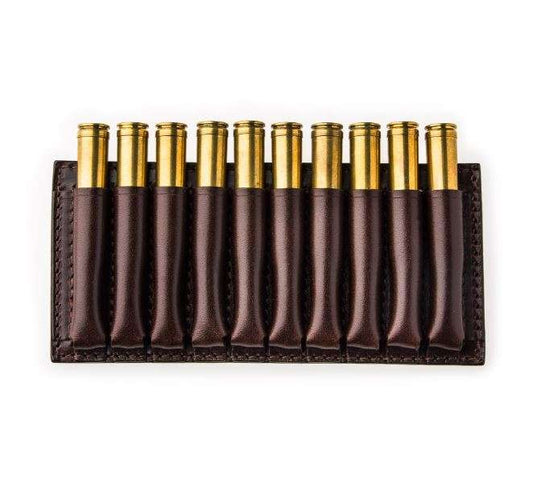 Westley Richards 10rd Open Ammo Wallet Dark Tan