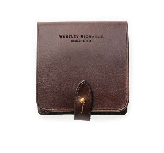 Westley Richards 5RD Closed Ammu Belt Wallet Dark Tan