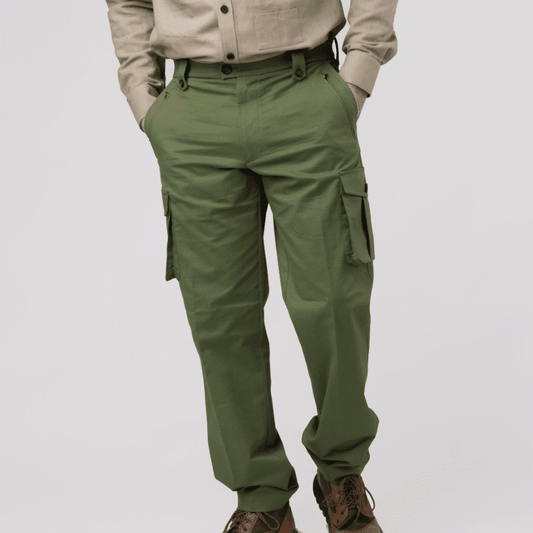 Westley Richards <br> Safari Trousers Hunter Green