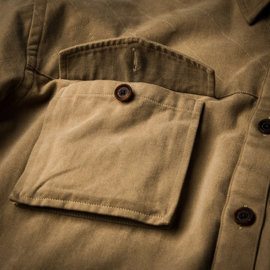 Westley Richards <br> Expedition Safari Shirt Brushed Sand